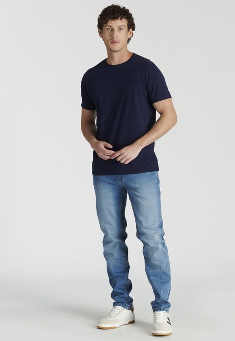 Polera Mieres Heritage Navy-1