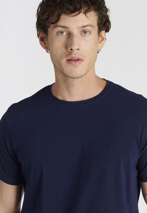 Polera Mieres Heritage Navy-2