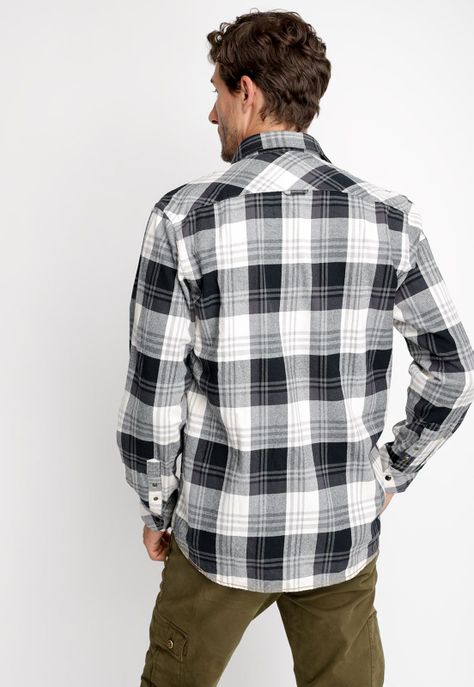 Camisa Checkered Virginia Fj Black-1