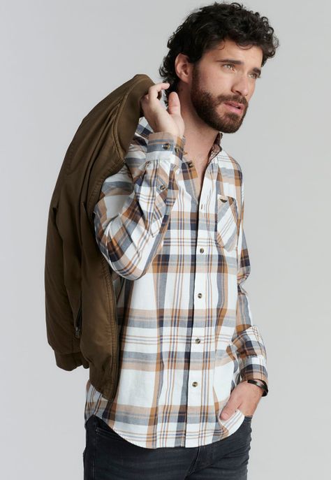 Camisa Detroit Fjs Camel-4