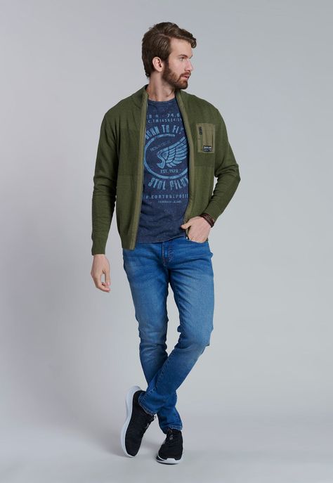 Sweater Columbia Fj Military-1
