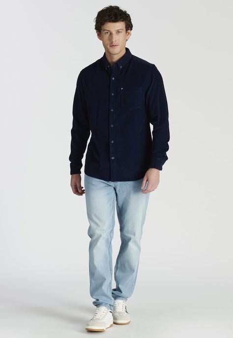 Camisa Lichfield Avant-Garde Navy-1