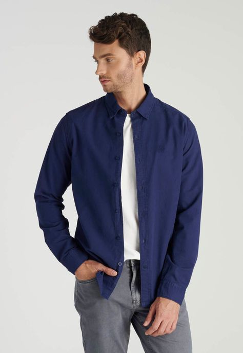 Camisa Charlie Avant-Garde Navy-0