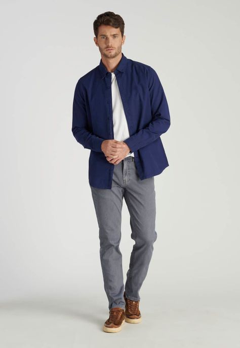 Camisa Charlie Avant-Garde Navy-1