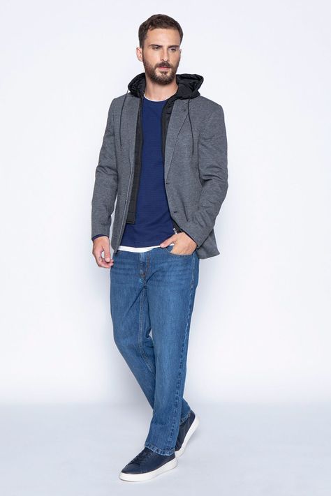 Blazer Knitted Ohio Fj Metal-3