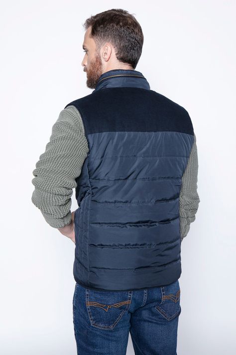 Vest Silver F Navy-1