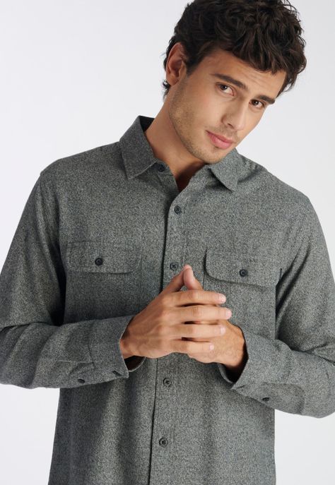 Camisa Cahuen Casual Charcoal-2