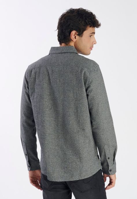 Camisa Cahuen Casual Charcoal-3