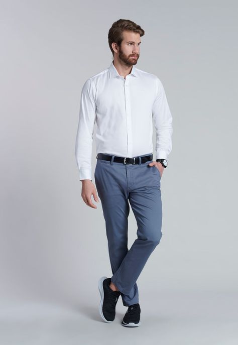 Pantalón Twill Regular L/31 Metal-5