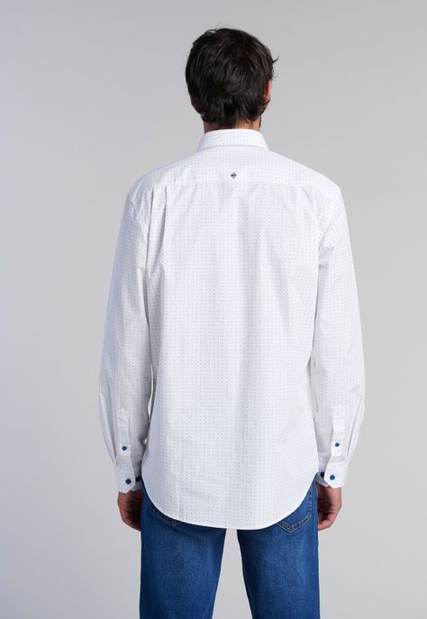 Camisa Estampada Houston F Lt Sky-3