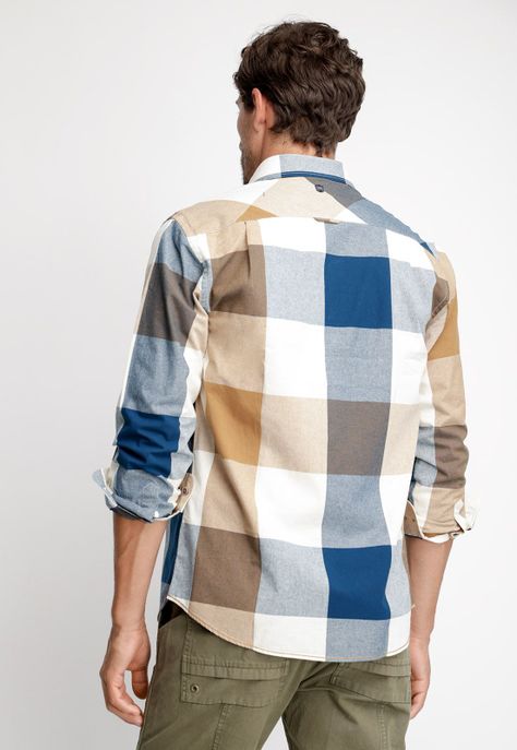 Camisa Cuadro Color Fj Toasted-1