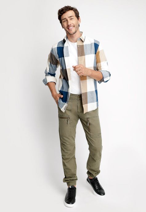 Camisa Cuadro Color Fj Toasted-3