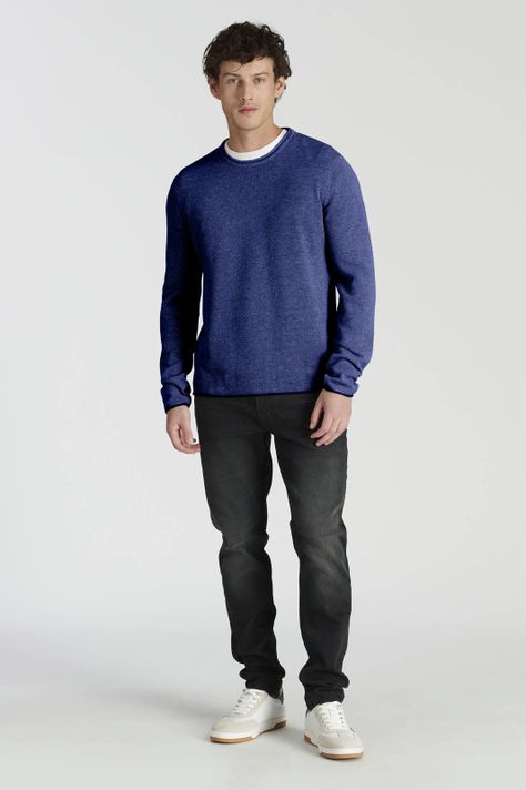 Sweater Niza Avant-Garde Deep Blue-1