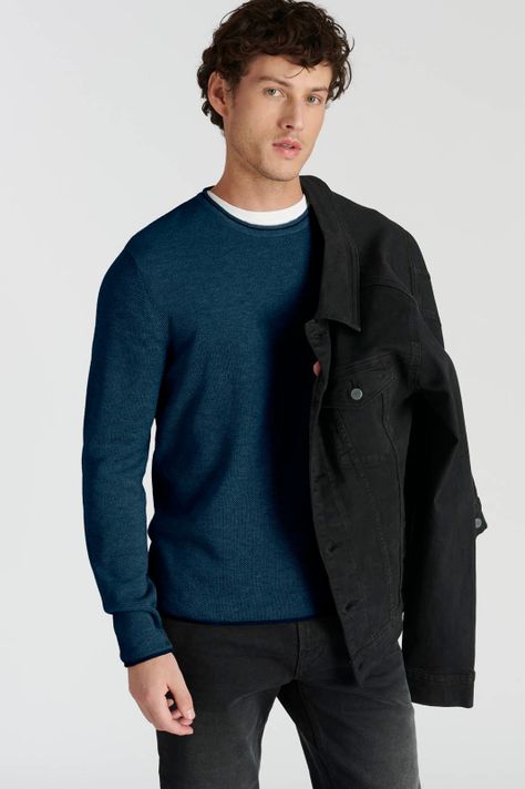 Sweater Niza Avant-Garde Deep Blue-4