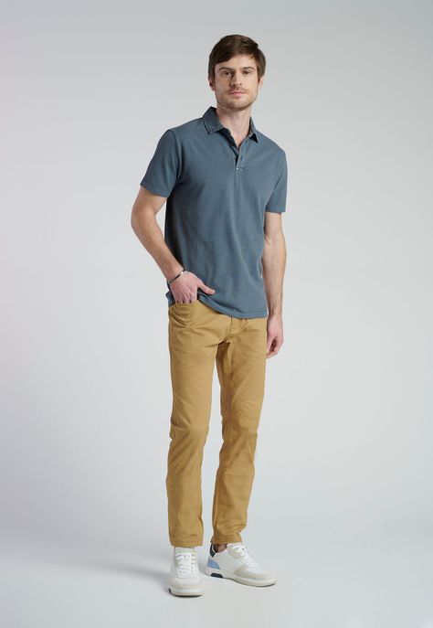 Polo Cazorla Dk. Grey-1