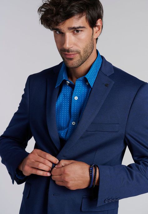 Camisa Estampada Houston F Blue-4