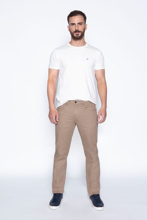 Jeans Color Fj Khaki-3