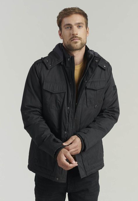 Chaqueta Albany Fjs Grafito-0