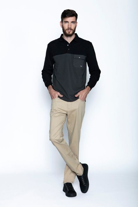 Polera Detroit Black-3