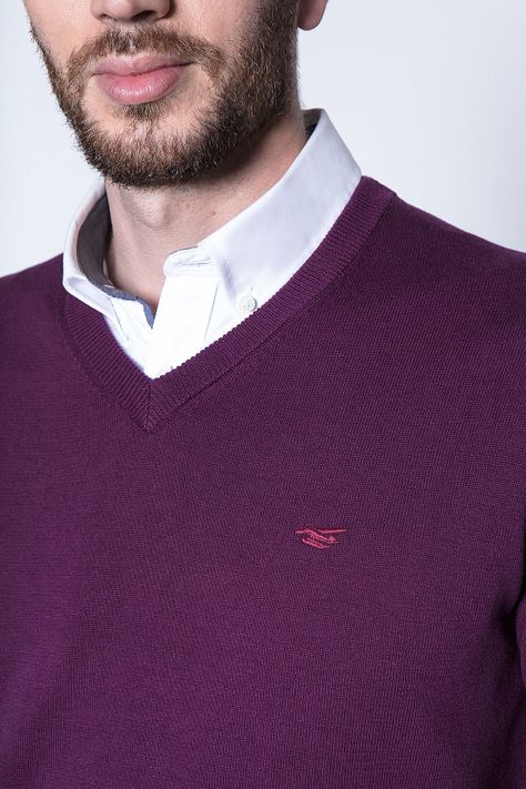 Sweater Smart Casual L/S Grape-4