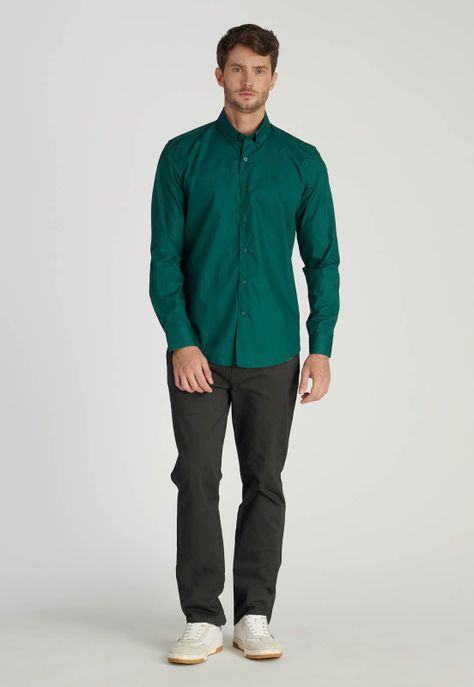 Camisa Oscar Business Pine-1
