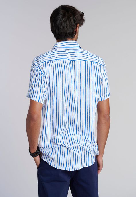 Camisa Listada Dallas  F Blue-3