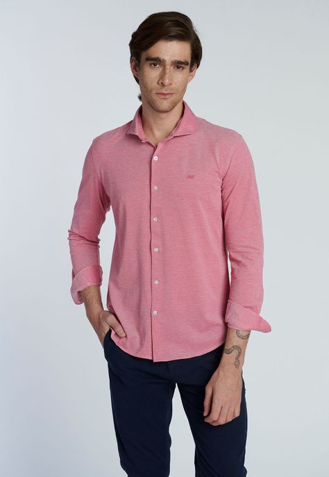 Camisa Manchest Coral-0
