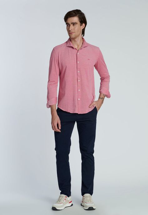 Camisa Manchest Coral-1