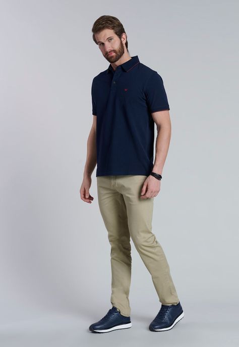 Polera Polo Washington Navy-1