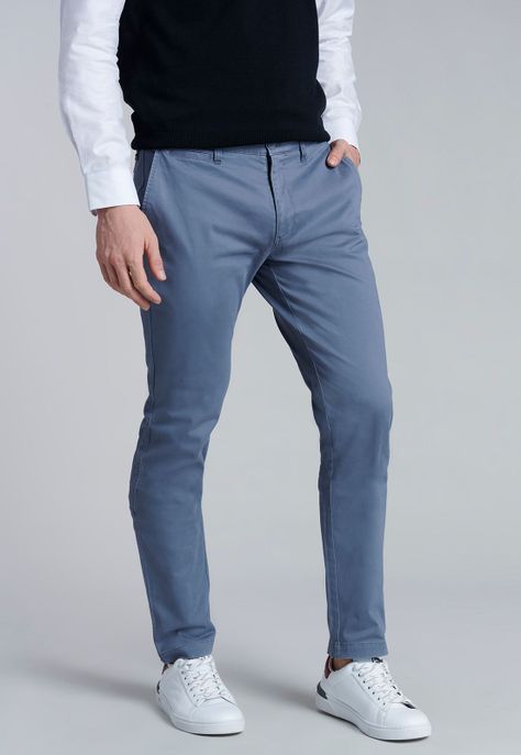 Pantalón Twill Metal Slim L/33-0