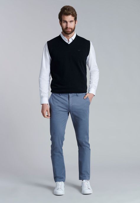 Pantalón Twill Metal Slim L/33-1