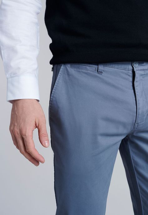 Pantalón Twill Metal Slim L/33-2