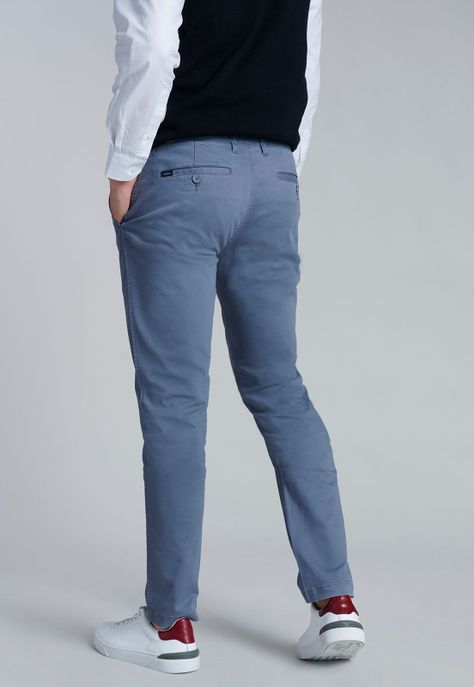 Pantalón Twill Metal Slim L/33-3