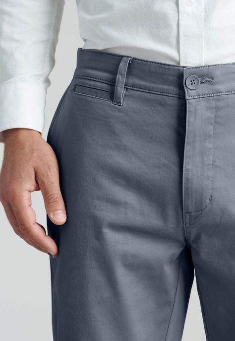 Pantalón Twill Slim /31 Business Metal-2