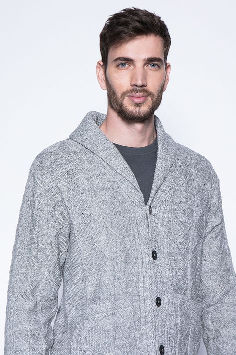 Cardigan Clifton F Lt Grey-2