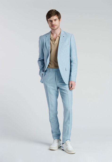 Blazer Suit  Cork Sky-1