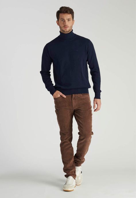 Sweater Arganza Heritage Navy-1