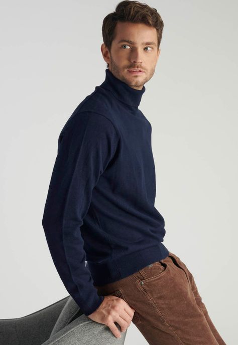 Sweater Arganza Heritage Navy-4