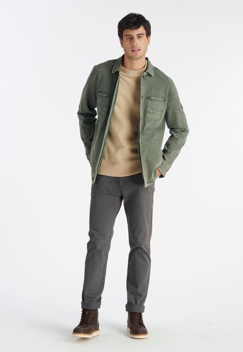 Chaqueta Cedro Casual Olive-1