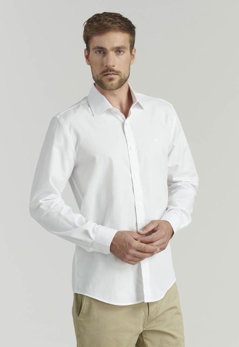 Camisa Austin Smart Casual White-0