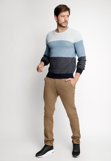Sweater Pensilvania Blue Melange-3