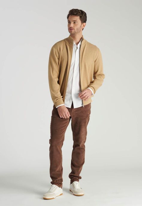 Sweater Granada Heritage Camel Melange-1