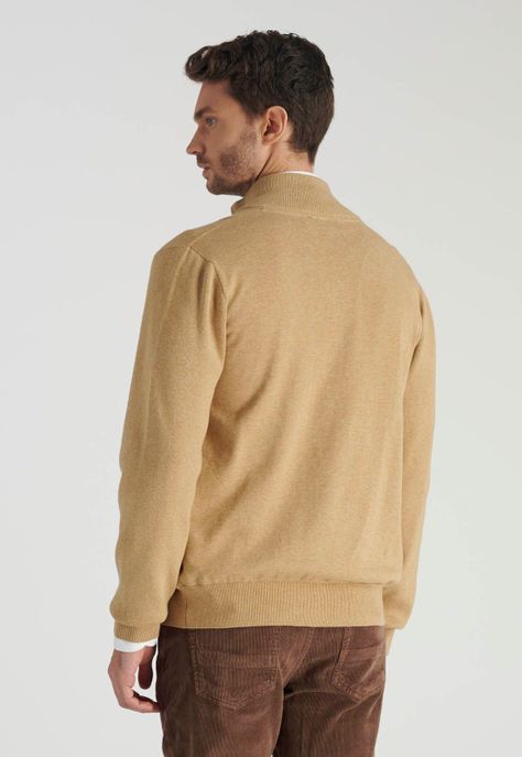 Sweater Granada Heritage Camel Melange-3