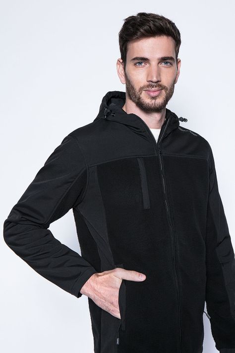 Polerón Soft Shell Portladn Black-2