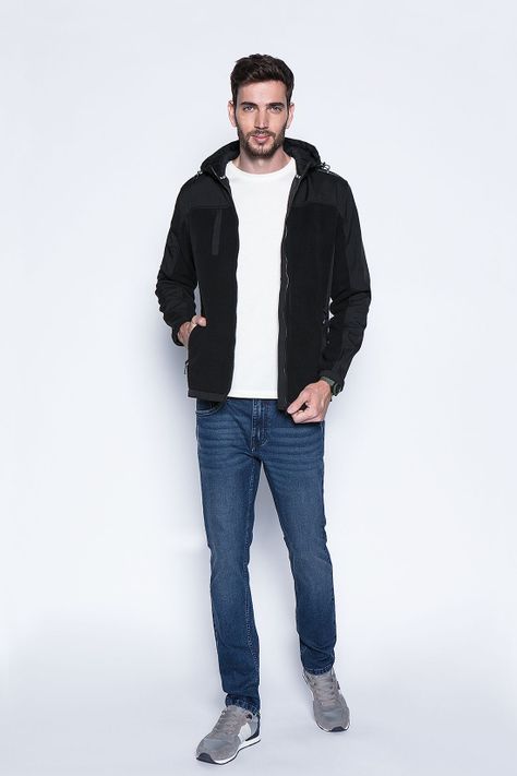 Polerón Soft Shell Portladn Black-3