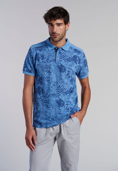 Polera Polo Miami Blue-0