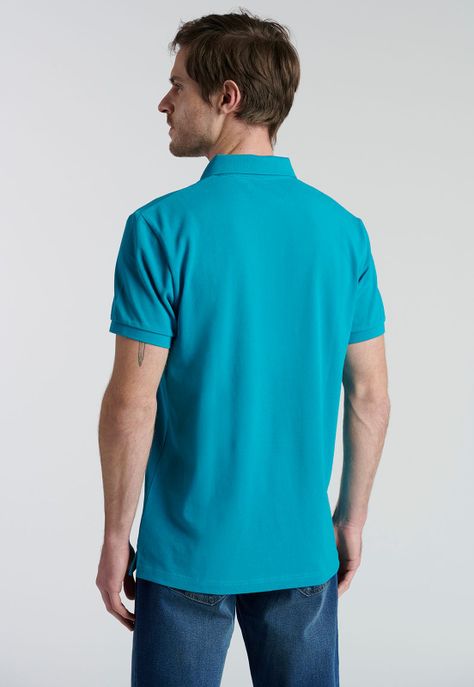 Polo Comillas Turquoise-3
