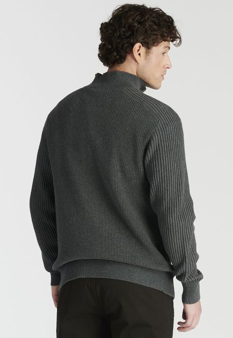Sweater Murcia Heritage Dk Grey Melange-3