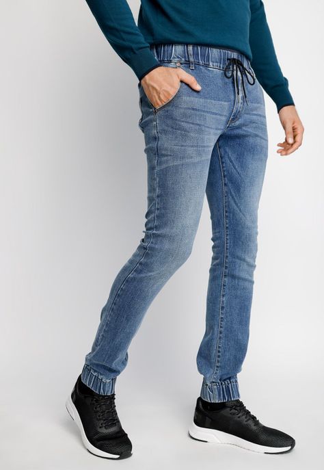 Jeans Jogger  Fj Blue-0