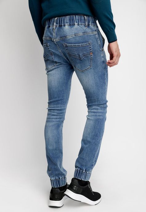 Jeans Jogger  Fj Blue-1